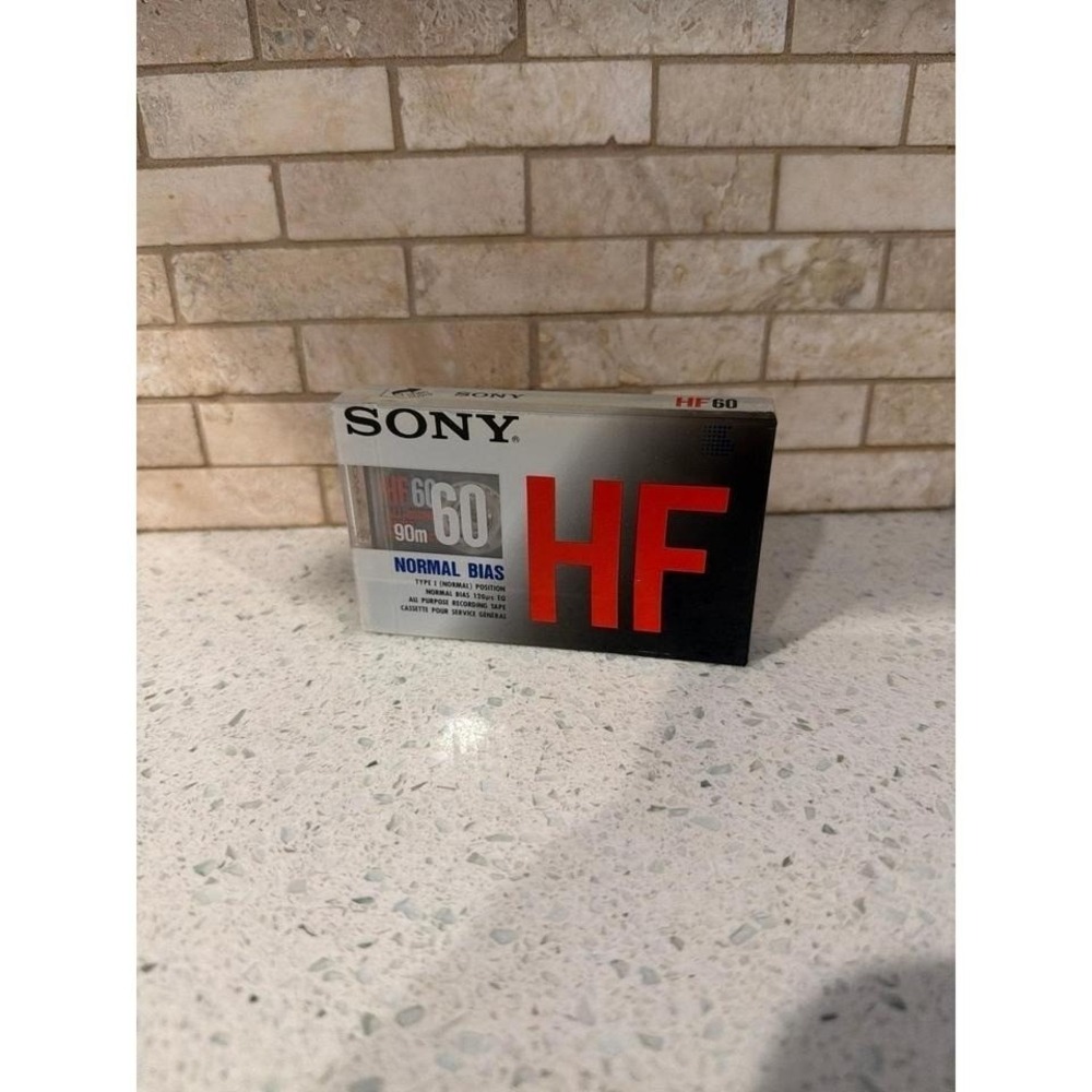 Sony HF 90 Blank Cassette Tape Sealed‎